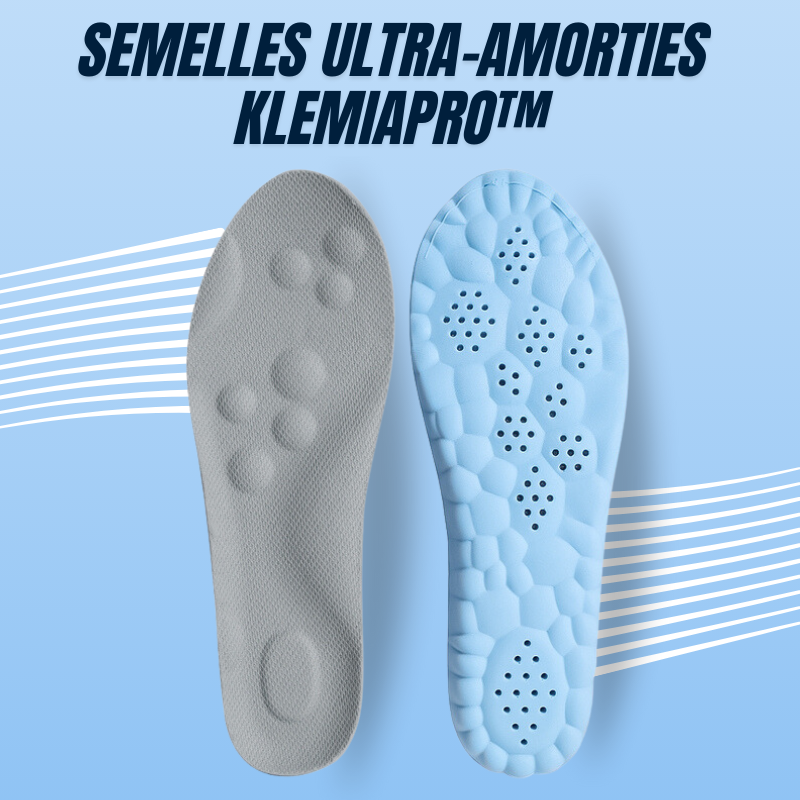 Semelles Ultra-Amorties KlemiaPro™