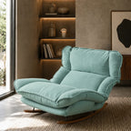 RESTA – Reclining Rocking Chair 5 Positions Chenille Machine-Washable Covers