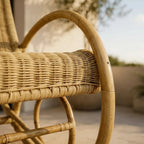 MANOA – Rattan & Manau Rocking Chair Hand-Woven Bohemian Style